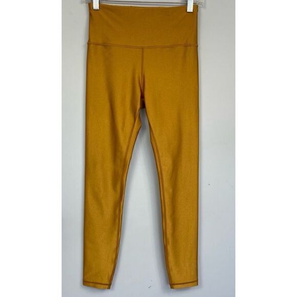 Athleta Elation Shine Tight In Tuscan Gold Size XL NWOT - Picture 5 of 9